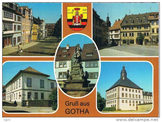 Gotha Hauptmarkt  / Grub Aus - Gotha