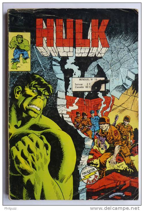 PETIT FORMAT HULK 15 AREDIT 1ERE SERIE (2) - Hulk