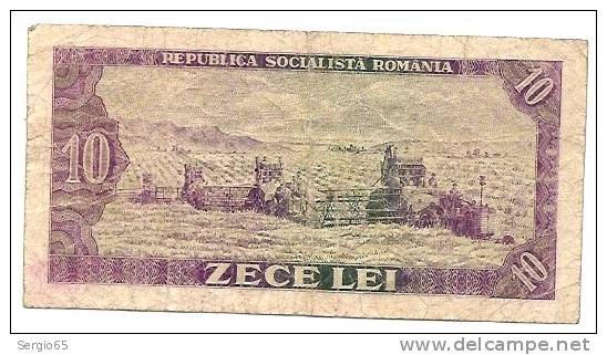 10 Lei  - 1966 - Rumänien