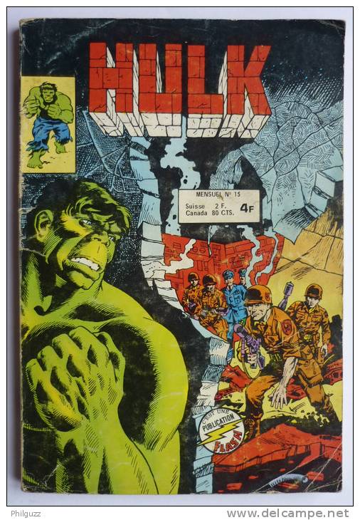 PETIT FORMAT HULK 15 AREDIT 1ERE SERIE (3) - Hulk