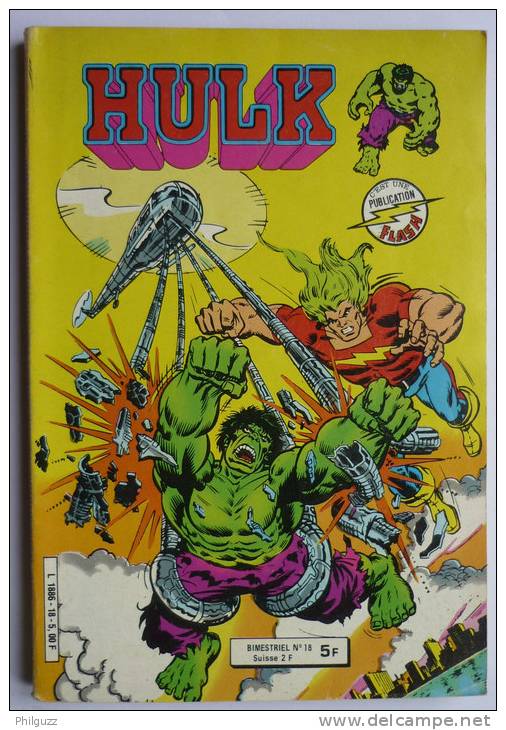 PETIT FORMAT HULK 18 AREDIT 1ERE SERIE (1) - Hulk