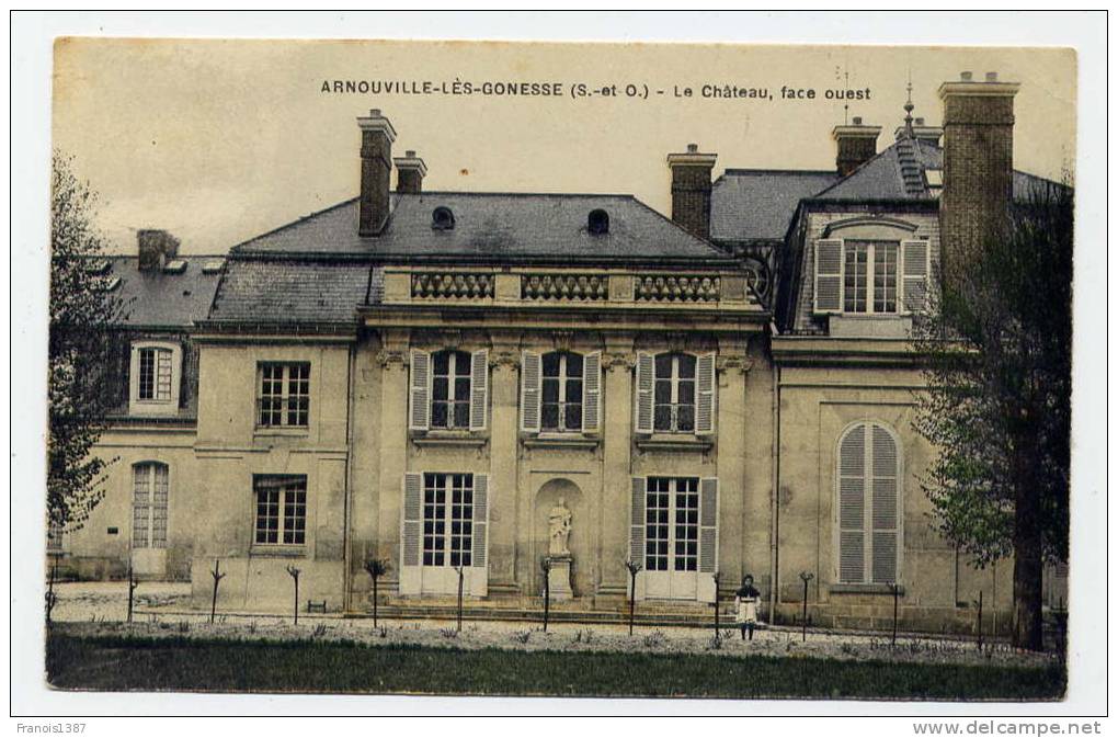 Ref 174 - ARNOUVILLE-les-GONESSES - Le Château Façade Ouest (1911) - Arnouville Les Gonesses