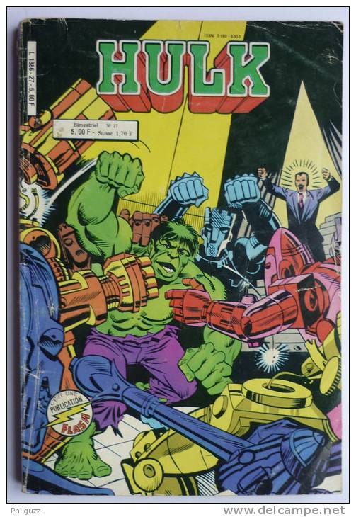 PETIT FORMAT HULK 27 AREDIT 1ERE SERIE - Hulk