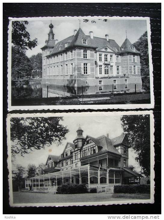 SCHOTEN - Serie Van 2 Kaarten - Schotenhof - Gemeentepark En Kasteel 1957 - Lot 95 - Schoten