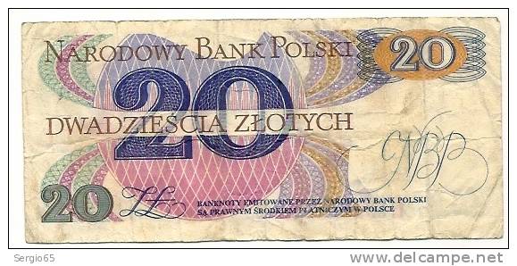 20 Zlotych - 1982 - Pologne