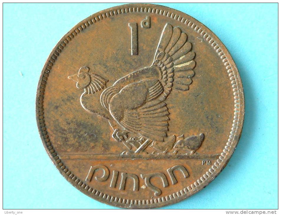 1949 ONE PENNY / KM 11 ( For Grade, Please See Photo ) !! - Irlande