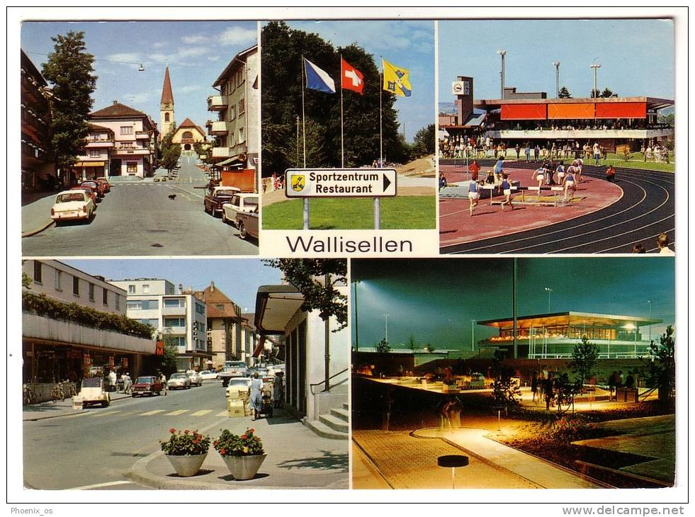 SWITZERLAND - Wallisellen, Mosaic Postcard, Year 1979 - Wallisellen