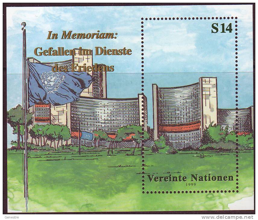 ONU Vienne - 2000 - Bloc 11 - In Memoriam - Blocs-feuillets