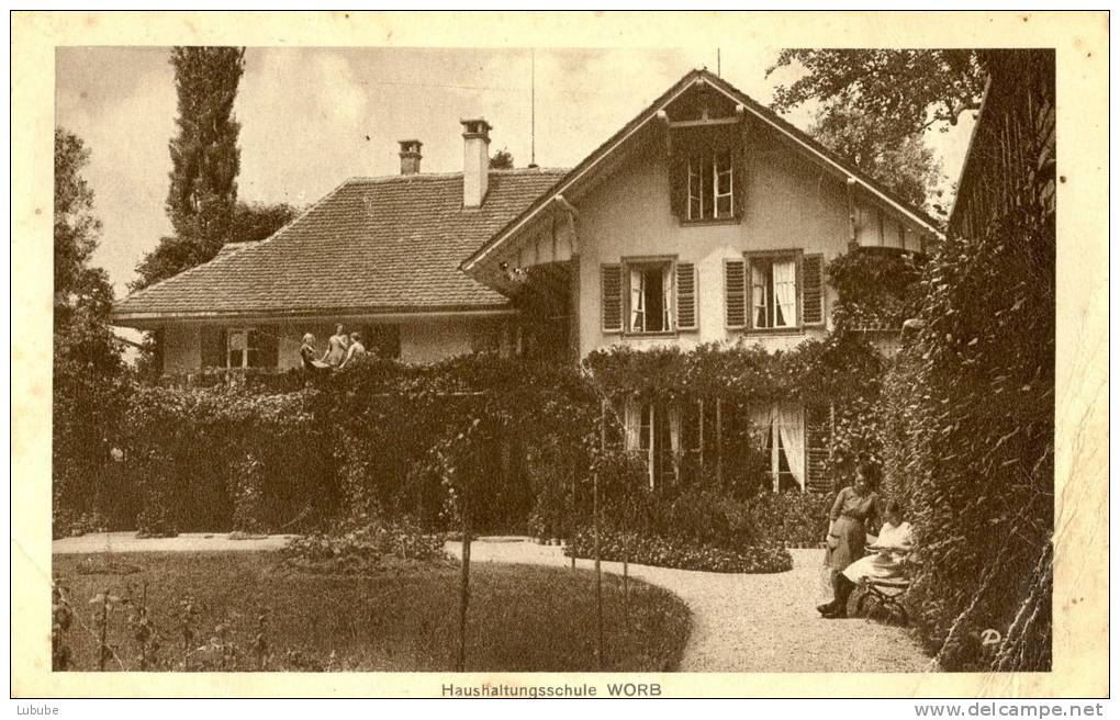 Worb - Haushaltungsschule         1925 - Worb