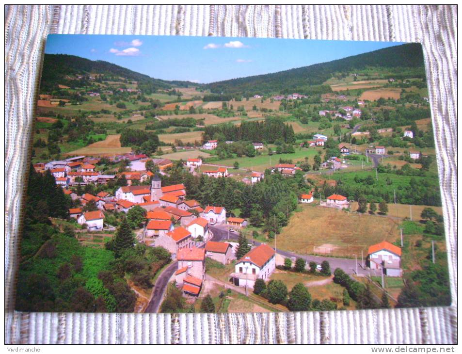 63 - VOLLORE MONTAGNE - VUE AERIENNE GENERALE - P 10146 - CPSM VIERGE BON ETAT - Autres & Non Classés