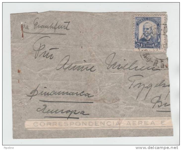 Brazil ½ Frontpage Of An Air Mail Cover - Lettres & Documents