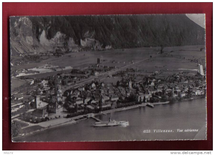 B661 Villeneuve,Bâteau Au Port,Roche.Non Circulé.Sartori,mention Au Dos: 1942 - Villeneuve