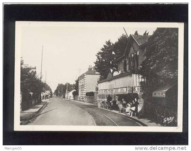 St Brevin Les Pins Avenue De Mindin édit.artaud N° 17 Hôtel Café Bieres Nantaises , Rails Du Tramway Chemin De Fer - Saint-Brevin-les-Pins