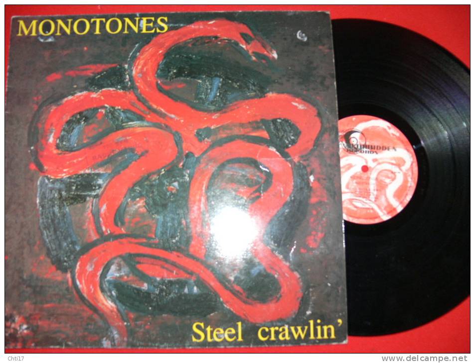 MONOTONES STEEL CRAWLIN '  EDIT FORBIDEN RECORDS - Rock