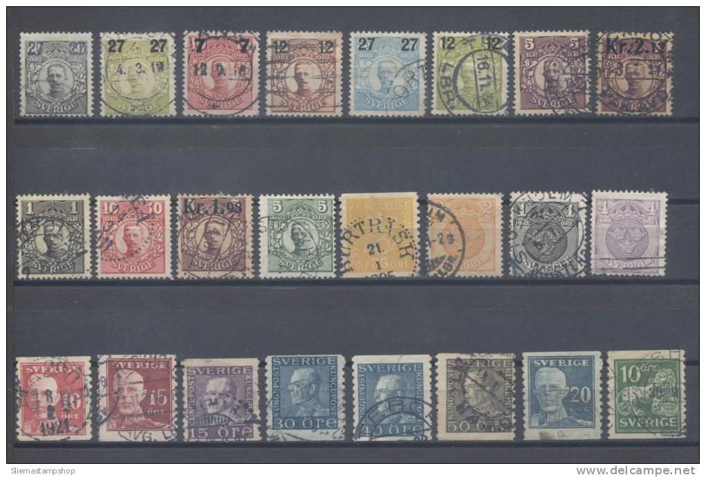 SWEDEN - 1910/1921 - V4897 - Neufs