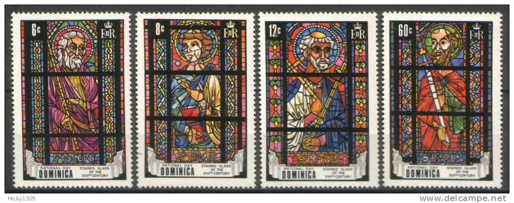 Dominica - Mi-Nr 263/266 Postfrisch / MNH **  (g487) - Vetri & Vetrate