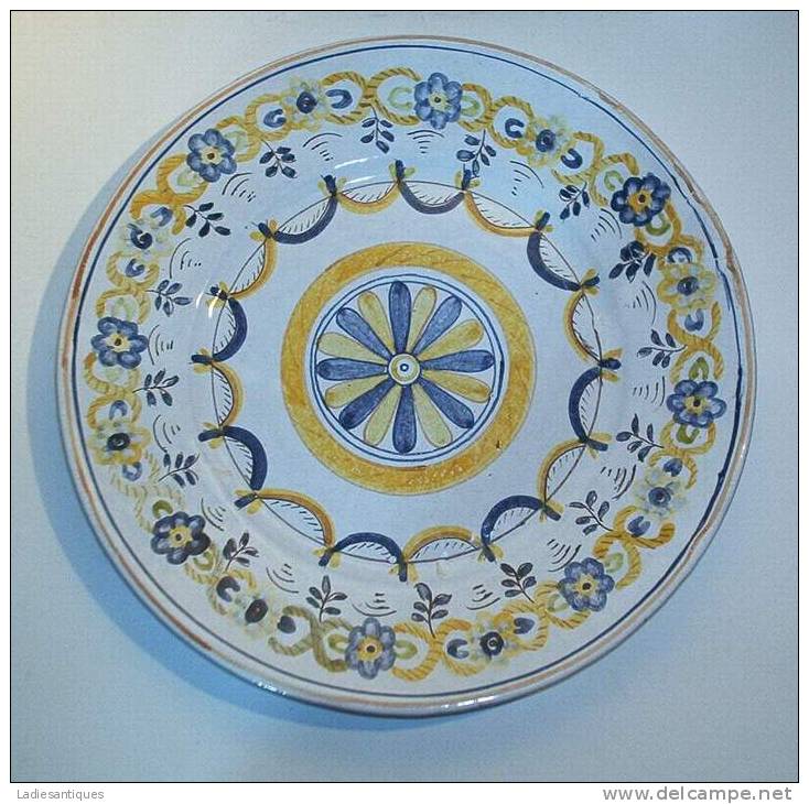 Coimbra - Assiette Dessin Géométrique  - Bord - Plate - AS 2066 - Conimbriga/Coimbra (PRT)