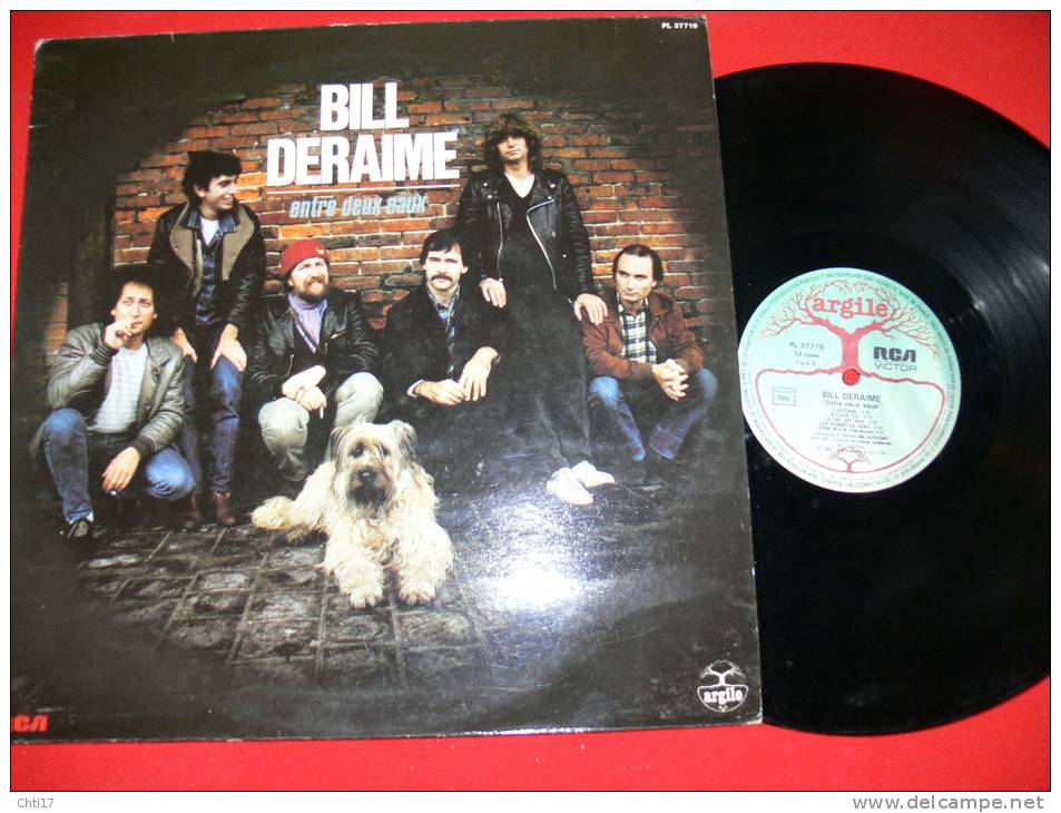 BILL DERAIME ENTRE DEUX EAUX  EDIT RCA  1982 - Rock