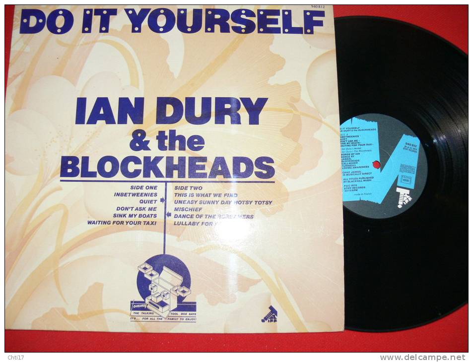IAN DURY &  THE BLOCKHEADS DO IT YOURSELF EDIT STIFF 1979 - Rock