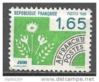 1 W Valeur Non Oblitérée, Unused - FRANCE - Préoblitéré * 1986 - N° 1-54 - 1964-1988