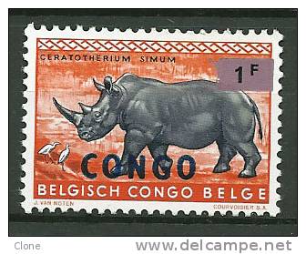 République Du Congo - 537** (COB) - Rhinocéros. - Rhinocéros