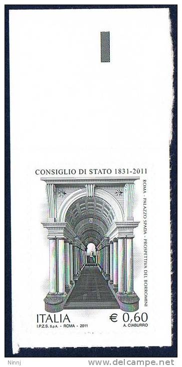 Italia 2011 Consiglio Di Stato  €. 0,60  Nuovo** Integro - 2011-20: Neufs