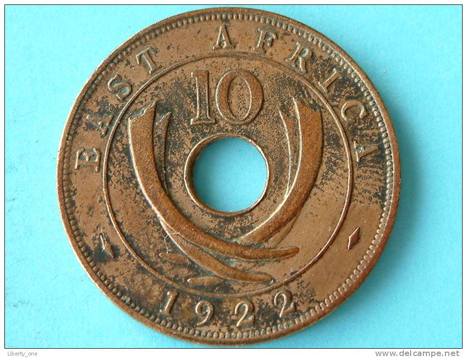 1922 - 10 CENTS / KM 19 ( Uncleaned - For Grade, Please See Photo ) ! - Colonia Británica