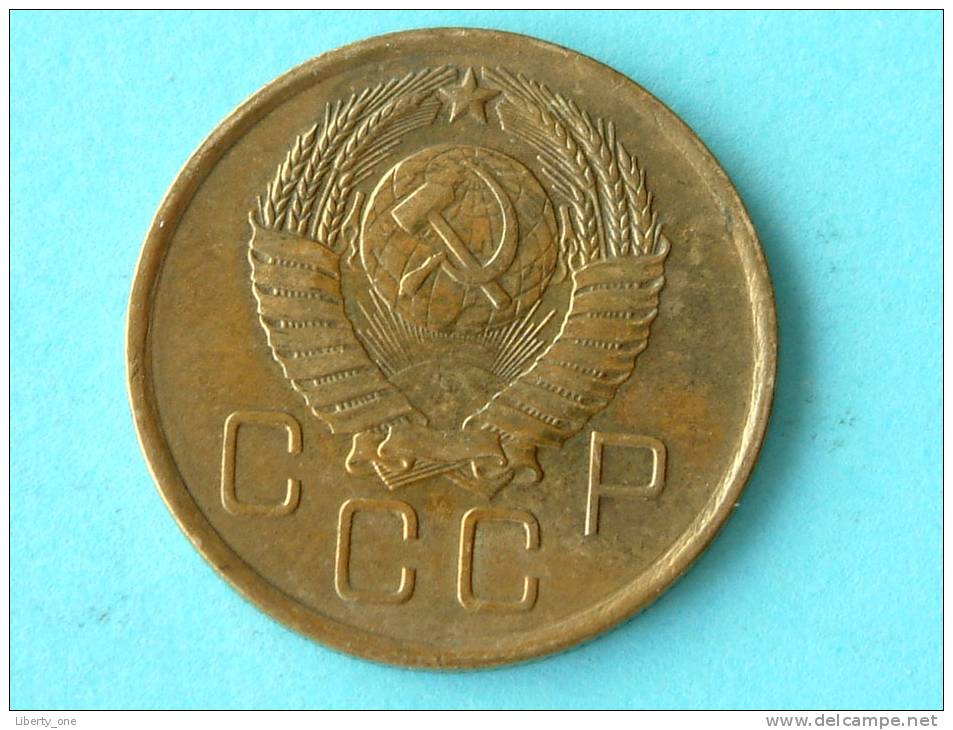 1957 - 3 KOPEKS / Y# 121 ( Uncleaned - For Grade, Please See Photo ) ! - Russie