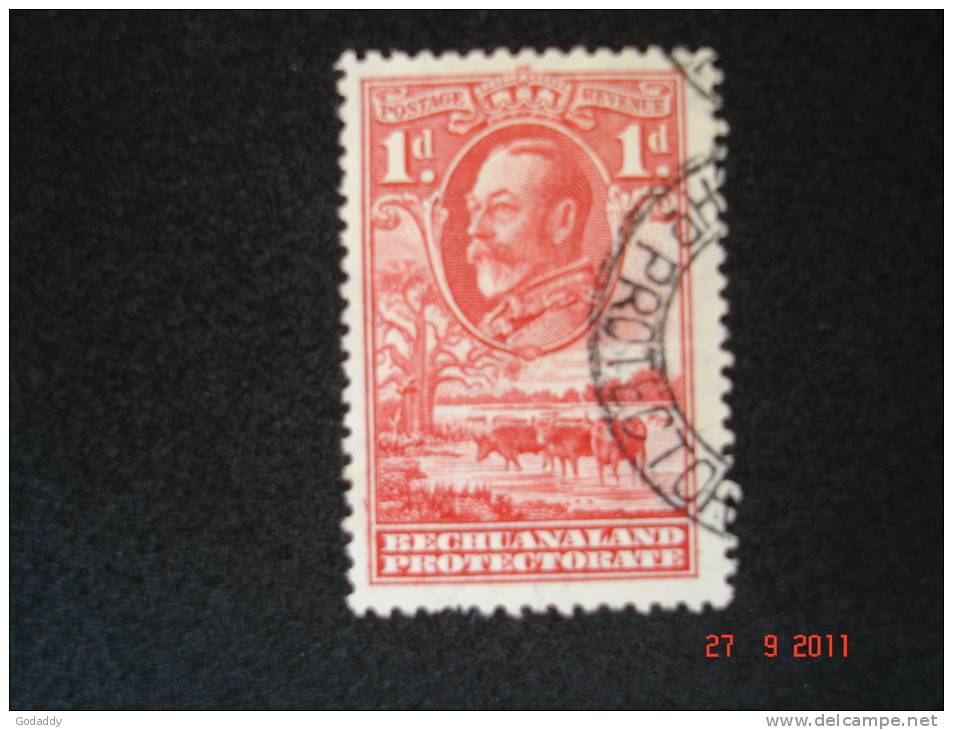 Bechuanaland 1932 K.George V 1d  SG100  Used - 1885-1964 Bechuanaland Protectorate