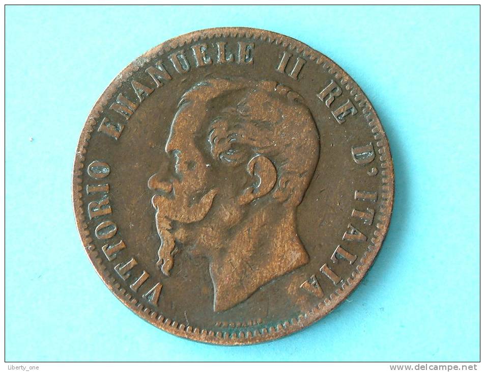 1867 H - 10 CENTESIMI / KM 11.3 ( Uncleaned - For Grade, Please See Photo ) ! - 1861-1878 : Victor Emmanuel II