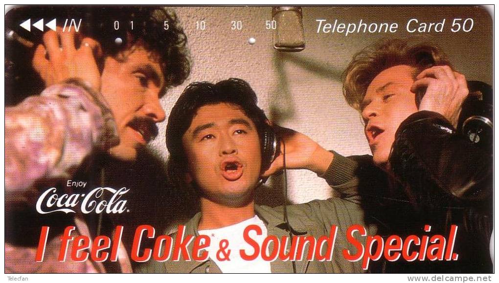 JAPON JAPAN COCA COLA COKE SINGERS UT SUPERBE - Alimentation