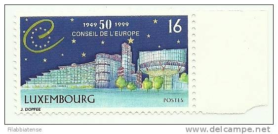 1999 - Lussemburgo 1419 Consiglio D'Europa    ----- - Neufs