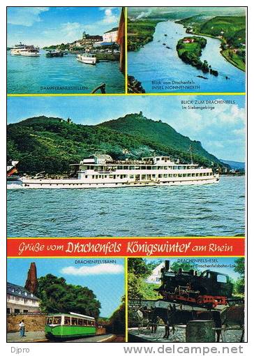 Drachenfels  Tram / Boat - Drachenfels