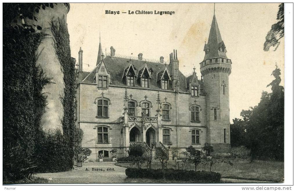 Chateau  Lagrange à Blaye - Autres & Non Classés
