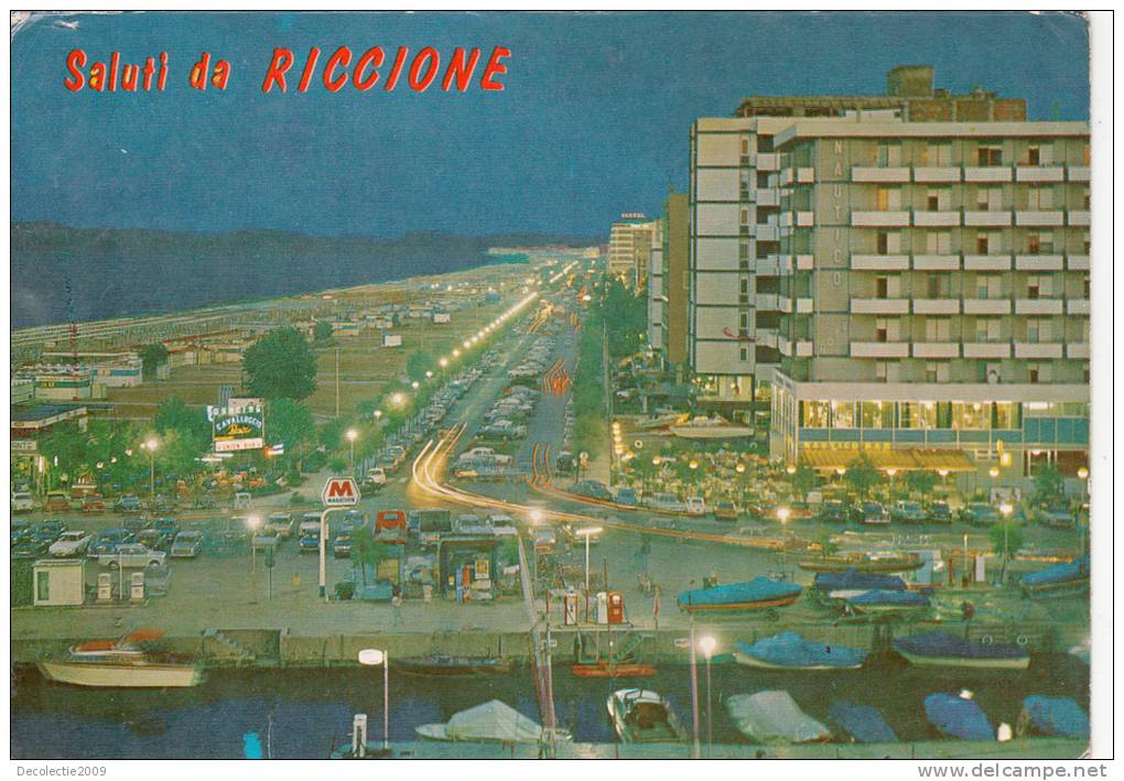 B33399 Riccione Night Used Good Shape - Rimini