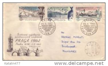 1961..Czechoslovakia- Stamps Exhibition, Praha Set,  FDC - FDC