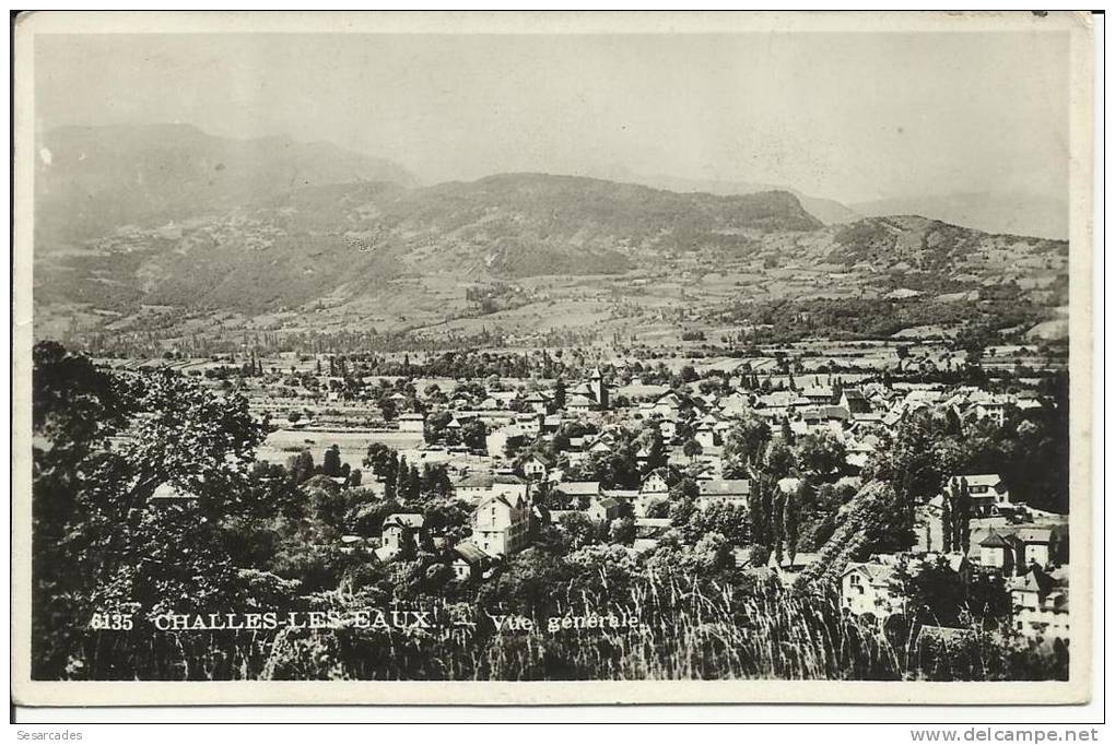 CHALLES-LES-EAUX, VUE GÉNÉRALE - Chambery