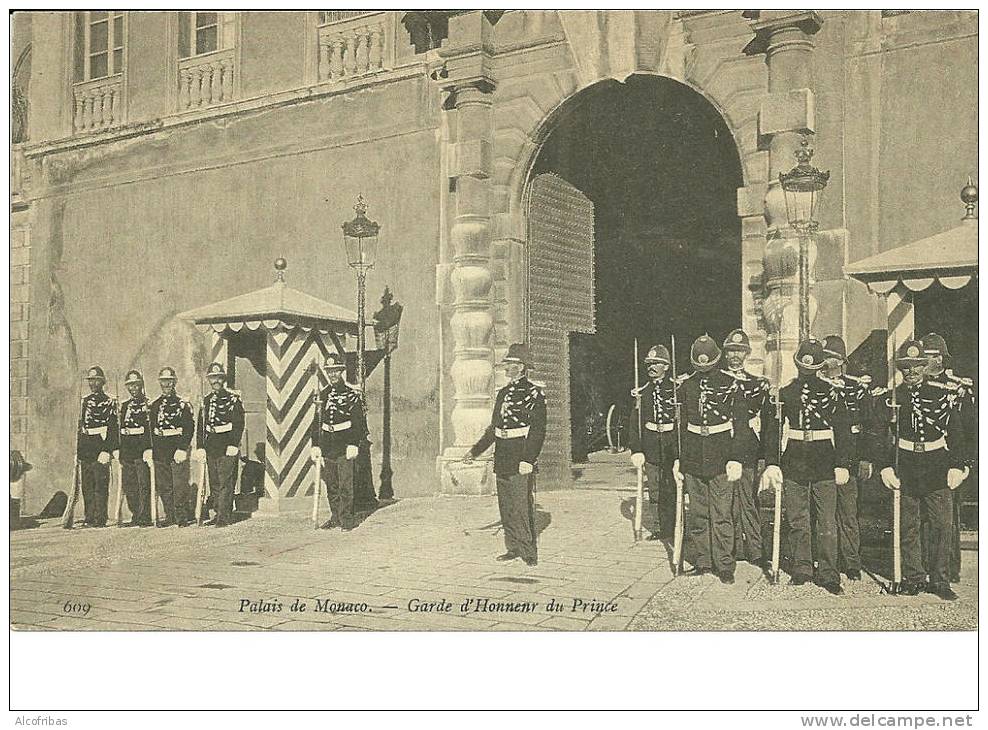 Monaco CPA Garde D'honneur Du Prince Palais - Palacio Del Príncipe