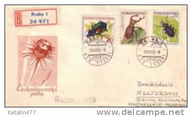 1962.Czecnoslovakia - Insect  - FDC - FDC