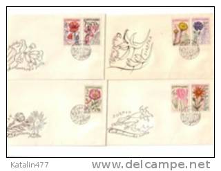 1965.Czecnoslovakia -   -Medical Plants, Flowers,,  FDC - FDC