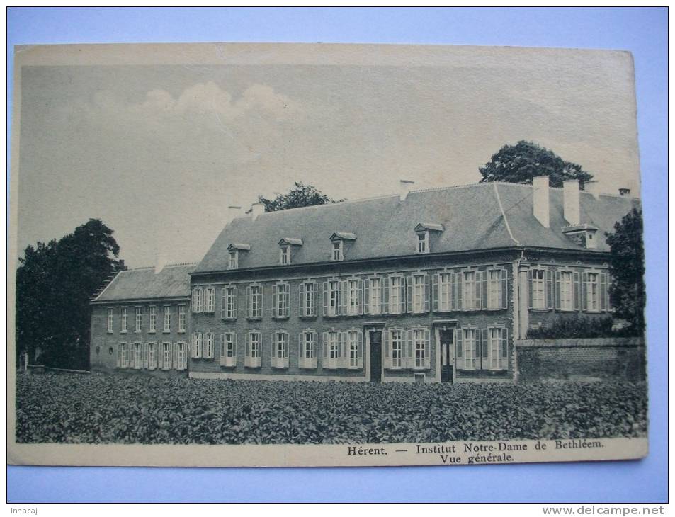 Ma Réf: 51-5-4.          HERENT    Institut Notre-Dame De Béthléen   Vue Générale. - Herent