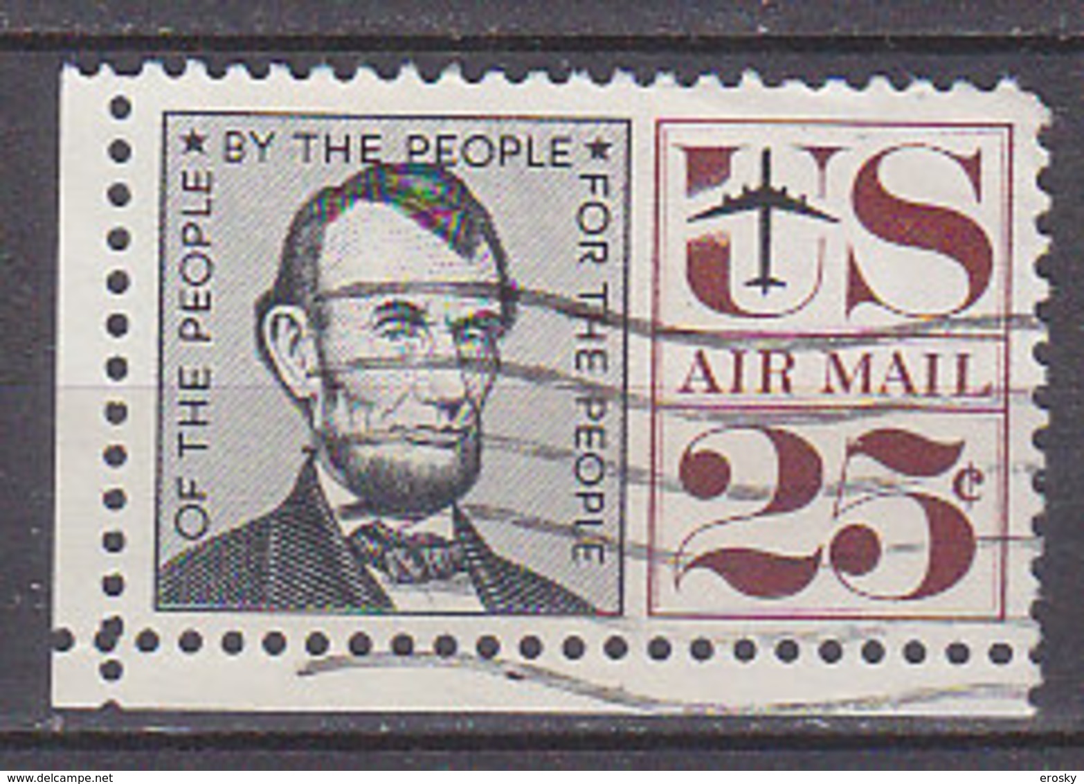 J0398 - ETATS UNIS USA AERIENNE Yv N°60 - 2a. 1941-1960 Gebraucht