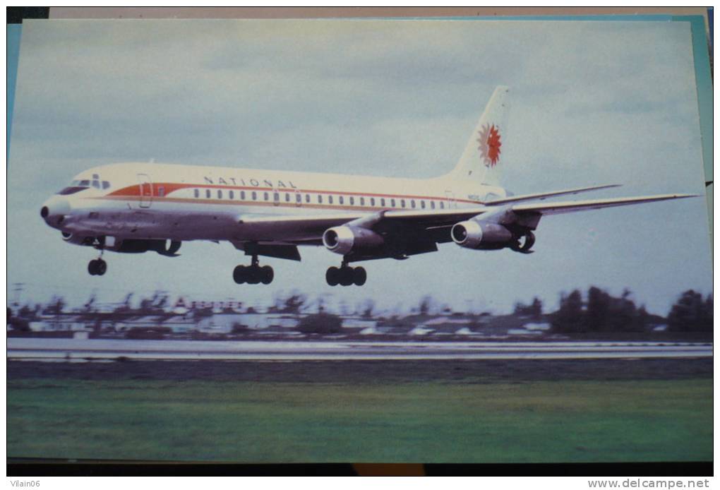 DC 8     NATIONAL AIRLINES - 1946-....: Modern Era