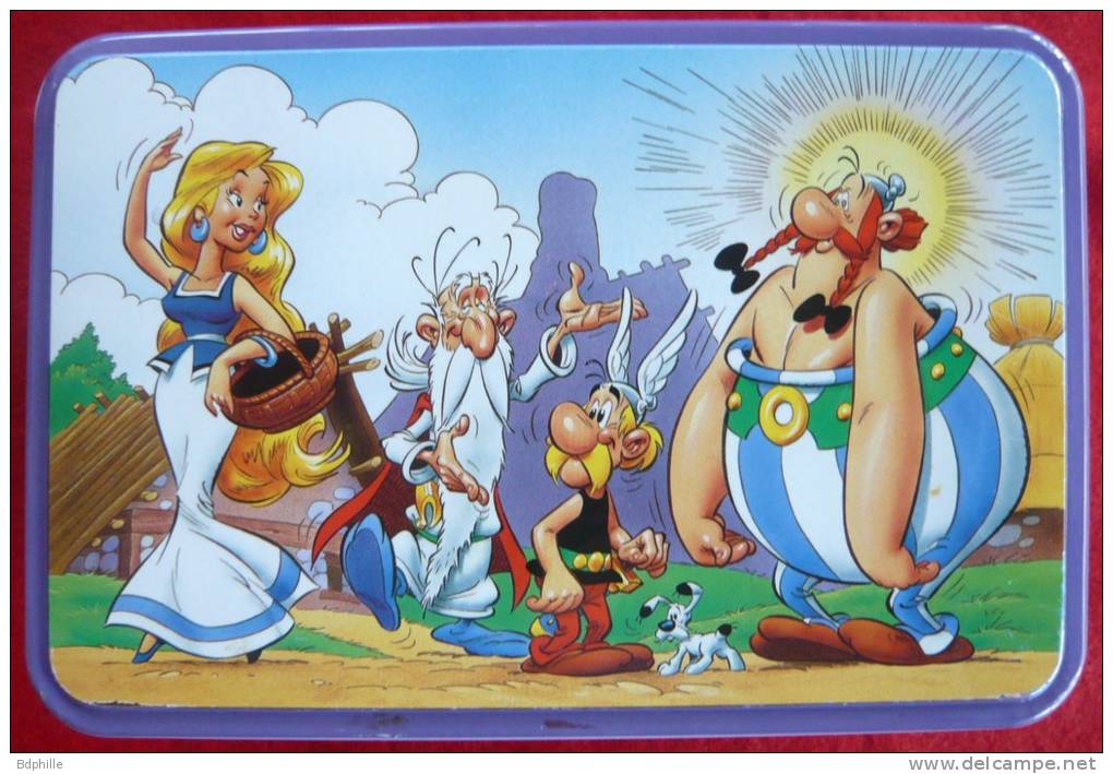 ASTERIX Boite Metal - Advertisement