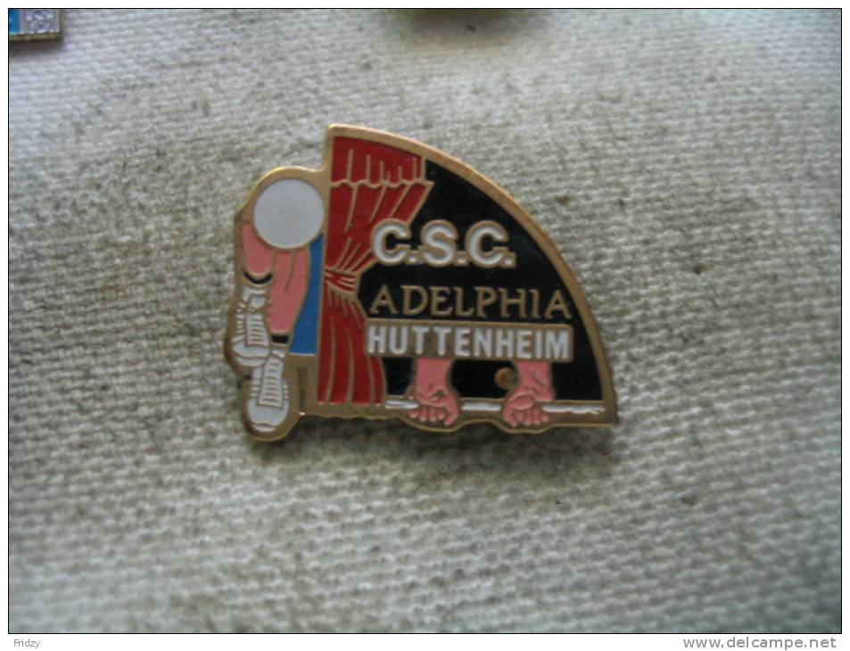 Pin's Du CSC Adelphia Huttenheim (Cercle Sportif Et Culturel): Basketball, Gymnastique, Foot Ect.... - Basketball