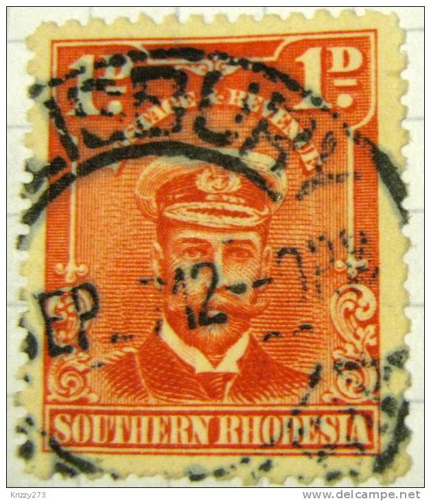 Southern Rhodesia 1924 King George V 1d - Used - Southern Rhodesia (...-1964)