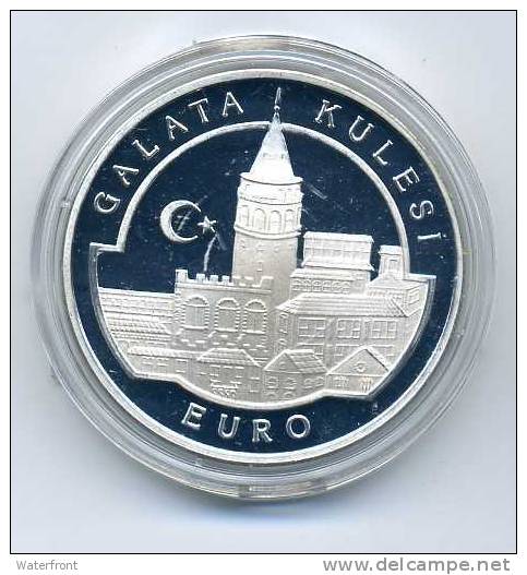 TURKEY - 3.000.000 Lira 1998 Royal Palace - 31.36 G Silver .925 - VERY RARE Just 7,843 Minted - PROOF - Turkey
