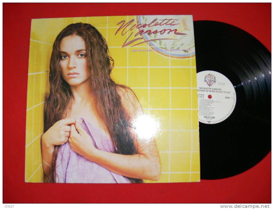 NICOLETTE LARSON ALL DRESSED UP &  NO PLACE TO GO  EDIT WEA 1982 - Blues