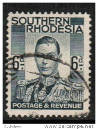 SOUTHERN RHODESIA   Scott #  46  F-VF USED - Southern Rhodesia (...-1964)