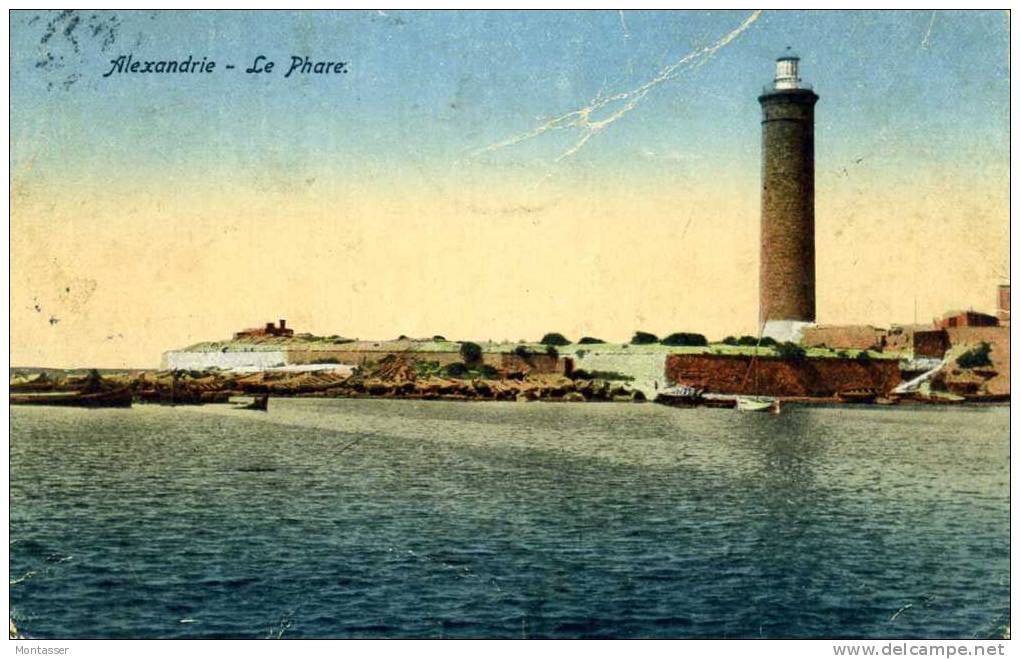 ALEXANDRIE. Le Phare. Vg. Per GORIZIA 1923. - Alejandría